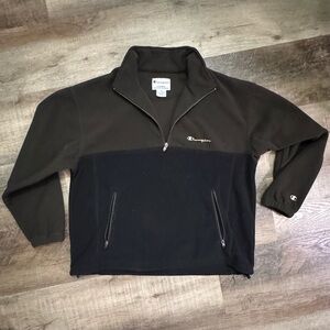 Champion Two-Tone Quarter-Zip Pullover